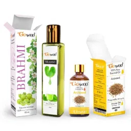 GoWoo 2 Pcs 10ml Natural Aniseed Aroma Oil &a; 100ml Brahmi Carrier Oil Set, GWOC94-P2+P169-picture-21