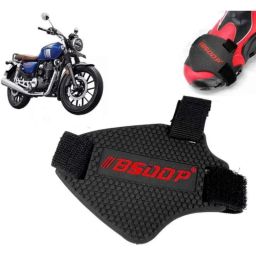 Auto Pearl Red &a; Black Silicone Gear Shift Shoe Protector Shifter Cover for Hness CB350-picture-11