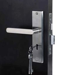 Homexpert MG304 Stainless Steel Antique Brass Finish 6 Lever Heavy Duty Mortise Door Lock Set-image-77