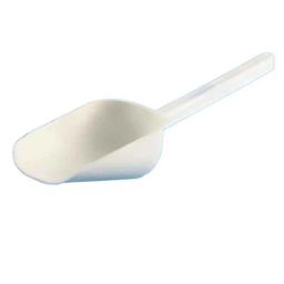 Tarsons 125ml HIPS Sterile Long Handle White Scoop, 923112 (Pack of 100)-27