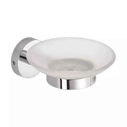 Cera Meridien Stainless Steel Chrome Plated Wall Mount Soap Dish Glass, F5015116CH-image-60