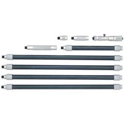 Mitutoyo 100-2100mm Extension Pipe Type Tubular Vernier Inside Micrometer with 8 Pcs Extension Pipe, 139-177-0
