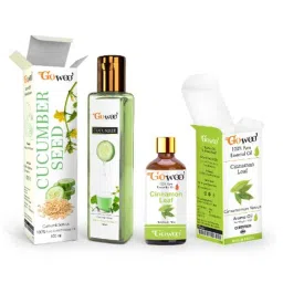 GoWoo 2 Pcs 10ml Cold Pressed Undiluted Cinnamon Leaf Aroma Oil &a; 100ml Cucumber Seed Carrier Oil Set, GWOC388-P14+P173-picture-43