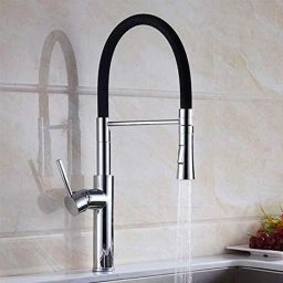 Aquieen Brass Chrome Black Single Lever Bend Style Sink Mixer Faucet-picture-34