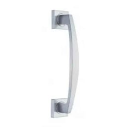 Quba Q-117 10 inch Brass Silver Chrome Plated Door Pull Handle, Q-117-PL-SS-picture-27