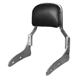 AllExtreme Exbt001 Harley Style Heavy Duty Bike Pillion Backrest Passenger Rear Seat Back Support Rest Compatible For Royal Enfield Bullet (Chrome)-28