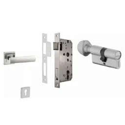Dorset ML Series Eden 70mm Stainless Steel Door Handle Lock Set with Coin &a; Knob-picture-33