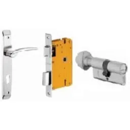 Dorset ML Series Letizia 70mm Stainless Steel Door Handle Lock Set with Coin &a; Knob (Pack of 4)-picture-28
