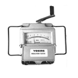 Yokins Metal Hand Driven 500V Megger Insulation Tester, 200 Megaohms-16