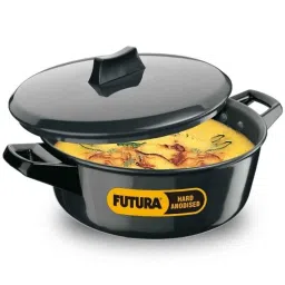 Hawkins Futura 3 Litre 23cm Hard Anodized Cook n Serve Bowl with Lid, ACB 30 (Pack of 3)-picture-38