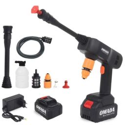 Omada 24bar 3.5lph 180W High Pressure Washer with 21V Battery &a; Accessories, OMD-WGMINI-picture-30