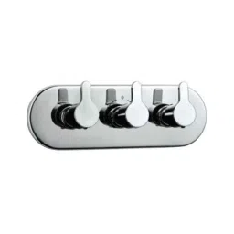 Jaquar Fusion Black Matt Concealed 4-Way Divertor Set with Hot &a; Cold Concealed Stop Cock, FUS-BLM-29427-picture-1