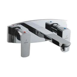 Jaquar Kubix Prime Chrome Two Concealed Stop Cock Tap with Basin Spout, KUP-CHR-35433PM-picture-4