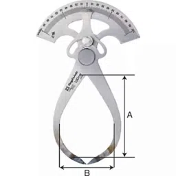 SK Niigata Seiki CC-100D Caliper with Internal &a; External Scale, Measuring Range 0-100 mm image 2