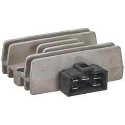 Uno Minda Regulator Rectifier with Aluminium Case &a; 5 Pin Black Coupler for Yamaha FZ, RR-7001-41