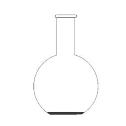 Axiva 2000ml Touff Florence Flat Bottom Boiling Flask, FBFF2000 (Pack of 2)-picture-44