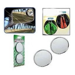 Kozdiko 2 Pcs 3R Round Convex Blind Spot Mirror Set for Chevrolet Enjoy-picture-34