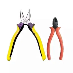 Sky Blue 2 Pcs 8 inch Multicolour 2 Cutting Wire False Piece Lineman Plier Combo, SBE329-picture-26