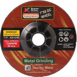 JK Super Drive 25 Pcs 7x6mm Black DC Wheel Metal Grinding Set, SD9060287-picture-1