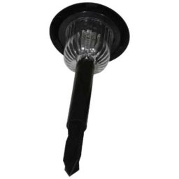 Solar Universe India 1W Black Plastic Weatherproof Vintage Garden Lamp with 8 Leds-29
