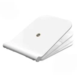 Ruhe Exclusive 455x340mm PVC White Soft Close Square Toilet Seat Cover, 18-0301-01-picture-44