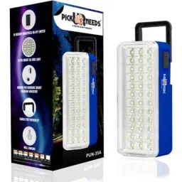 Pick Ur Needs 30W 36 SMD LED Blue Home Rechargeable Emergency Light with USB Charging Port, PUN-35A-picture-16