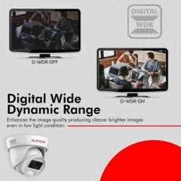 CP Plus 2.4MP Full Colour HD Audio Indoor &a; Outdoor CCTV Combo Kit with 4Ch DVR, 3 Dome Camera, 4Ch SMPS, 70m Copper Cable, 1TB HDD &a; Connectors image 5