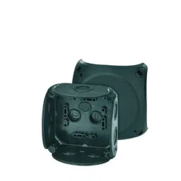 Hensel 1.5-4 Sqmm Cable Junction Box, Dimension: 104x104x70 mm, DK0400B (Pack of 5)-picture-35