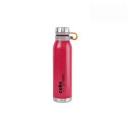 Cello Storm 750ml Red Stainless Steel Vacuum Sports Bottle, 405CSSB0449 (Pack of 2)-picture-41