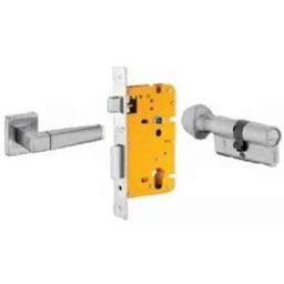 Dorset ML Series Cosmo 60mm Stainless Steel Silver Chrome Finish Door Handle Lock Set with Coin &a; Knob, ML CS OR (Pack of 4)-picture-15