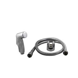 Elegant Casa Toilet Jet Wash Spray Health Faucet with Wall Hook &a; 1m Stainless Steel Chrome Finish Braided Hose, Brezza 1812-47