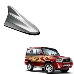 Auto Pearl ABS Silver Universal Replacement Shark Fin Car Roof Antenna For Tata Sumo-image-85