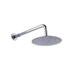 IRIS 4 inch Stainless Steel 304 Circular Overhead Shower with 15 inch Arm-image-52