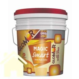Magic Paints Smart Glomor 4 Litre Riesling Glossy Finish Interior Acrylic Emulsion Paint-image-50