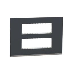Schneider Electric Unica Pure 12 Module Plastic Grey Surround Grid Plate, UNSCP12M_GY-image-39