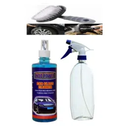 Indopower Ff1161 Car Glass Cleaner, Multipurpose Car Wash Bottle, All Tyre Cleaning Brush Kit, AHh1165-image-30