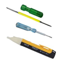 Walkers WKCB152M1 Electrical Line Tester, 90-1000V Non Contact Voltage Tester Pocket Pen &a; 2-in-1 Screwdriver Combo, WKCB152-13