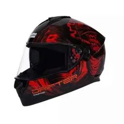 Studds Drifter D3 Decor Plastic Black Full Face Helmet, Size: Medium-picture-30