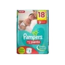 Pampers 10 Pcs Small New Born Baby Pant Style Diaper (Pack of 15)-image-33