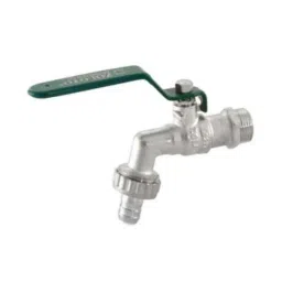 Zoloto 15mm Chrome Plated Forged Brass Ball Bib Cock with Hose Union, 1024A-picture-30