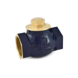 Zoloto 80mm Bronze Horizontal Screwed Check Valve, 1038-picture-1