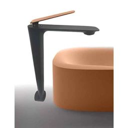 Aquieen Luxury Series Brass Rose Gold Extended Body Hot &a; Cold Basin Mixer Tap-picture-16