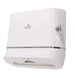 Dolphy ABS White Multifold Mini Hand Towel Paper Dispenser, DPDR0001-image-30