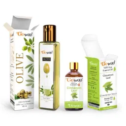 GoWoo 2 Pcs 10ml Natural Cinnamon Leaf Aroma Oil &a; 100ml Olive Carrier Oil Set, GWOC394-P14+P179-picture-7