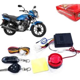 Auto Pearl 12V Black Two-Way Anti Theft Motorcycle Alarm Kit with 2 Pcs Remote for Saluto RX BS6-picture-38