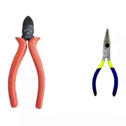Sky Blue 2 Pcs 7.8 inch Diagonal Plier Combo, SBE_PLIER_0791-picture-21