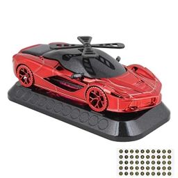 AllExtreme EXDAF02 Red Solar Natural Aromatherapy Car Shape Air Freshener with Perfume Ornament Eliminates Bad Odors-22