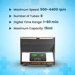 Sesw 8x15ml Centrifugal Machine with Digital Speed &a; Timer Setting image 3