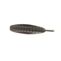 RAB Leaf 96mm Zinc Antique Brass Finish Drawer Pull Handle (Pack of 4)-image-15