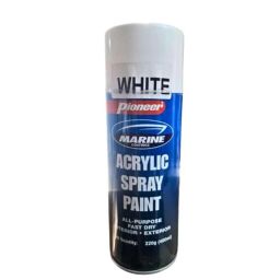 Pioneer 400ml White Matte Marine Acrylic Spray Paint-image-18